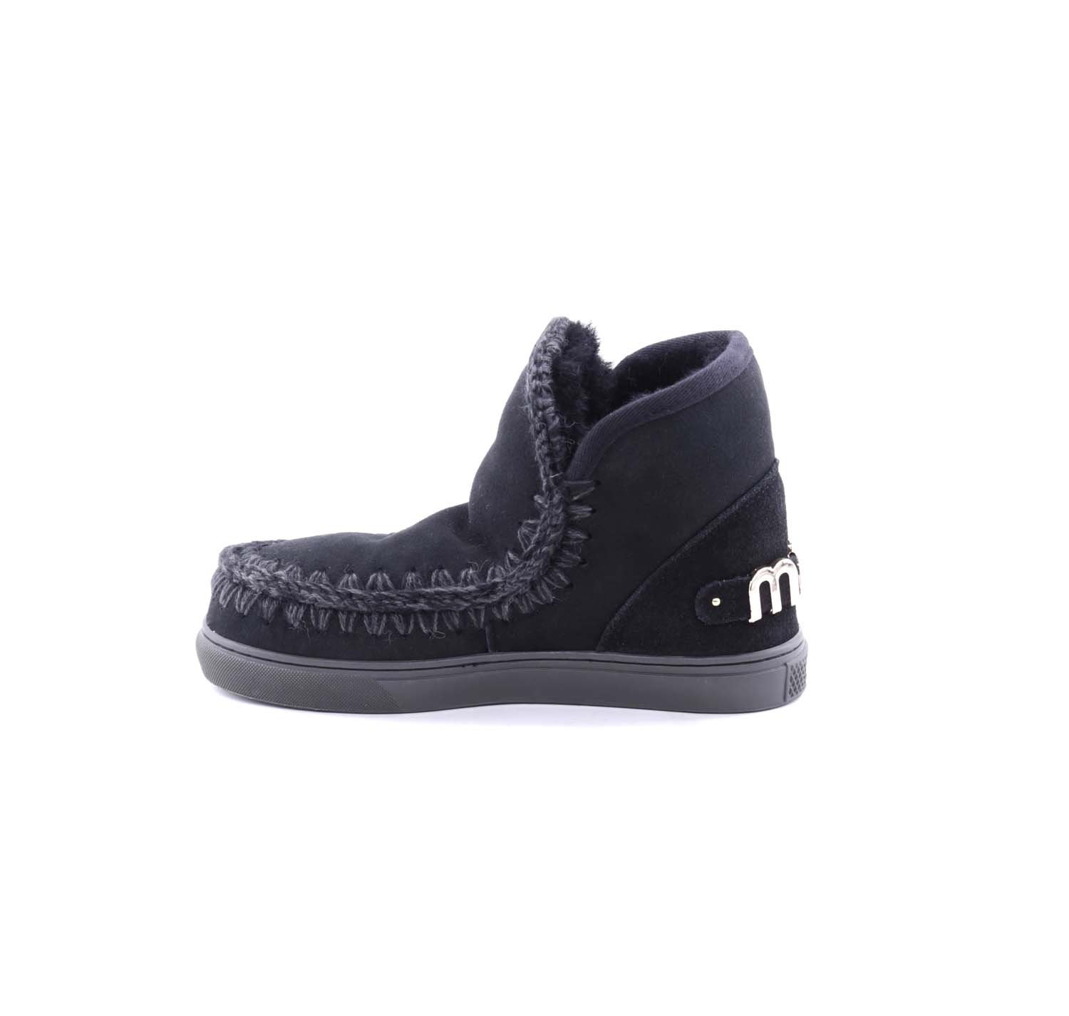 Mou Eskimo Sneaker Big Metal Logo Nero